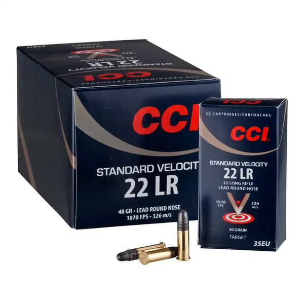 CCI .22 lfb. Standard Velocity 2,6g/40grs.